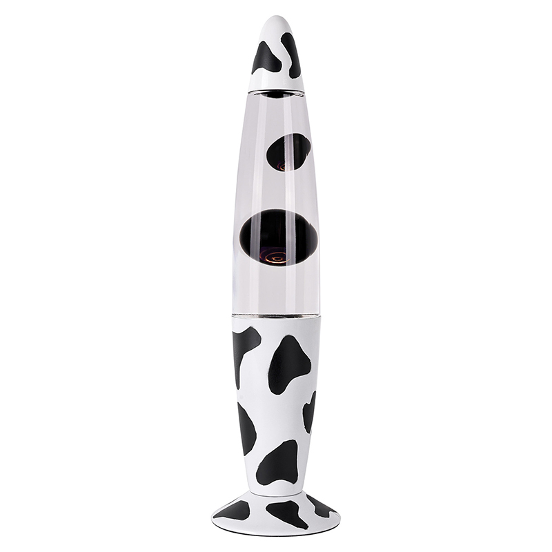 13 inch zwarte lavalamp