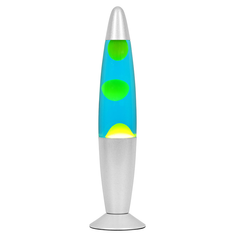 13 inch blauwe originele lavalamp