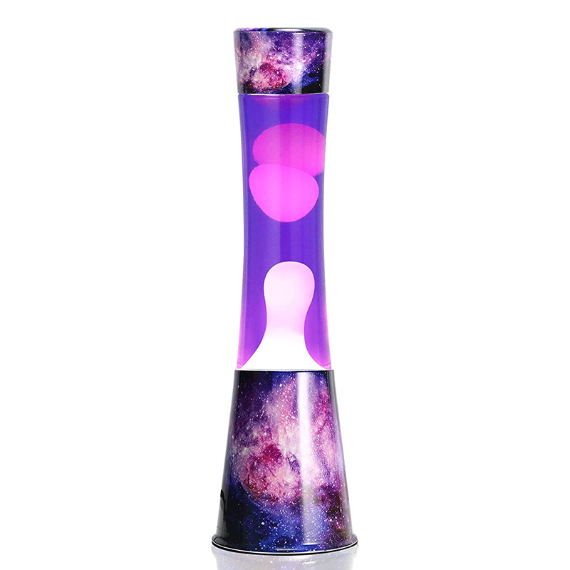 16 inch roze lavalamp met torenvorm