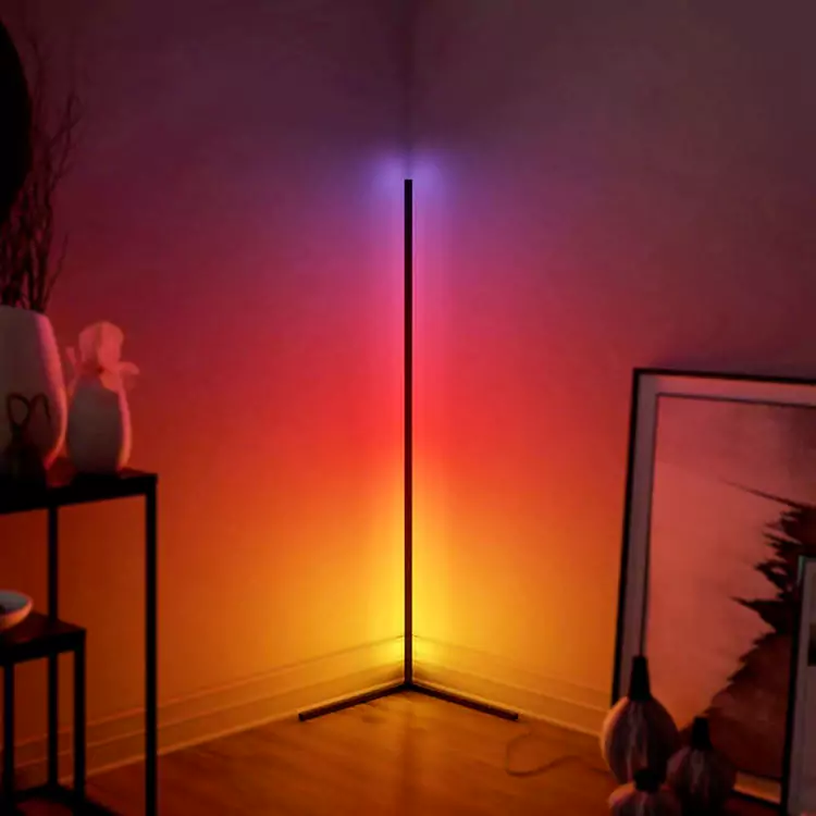 Hoek RGB-lamp