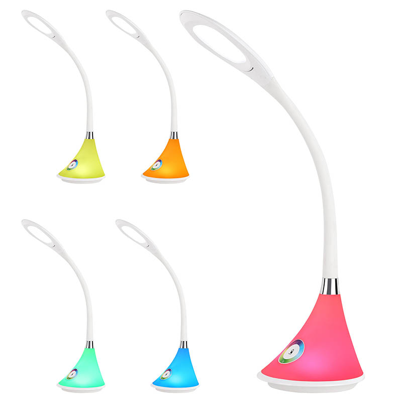 Dragonfly LED -bureaulamp met RGB -basis