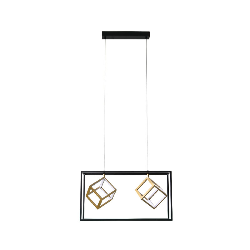 LED-hanglamp met vierkant licht