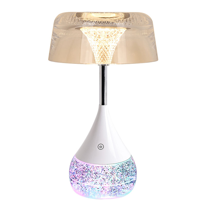 Luxe Cone arte bureaulamp met helder glas