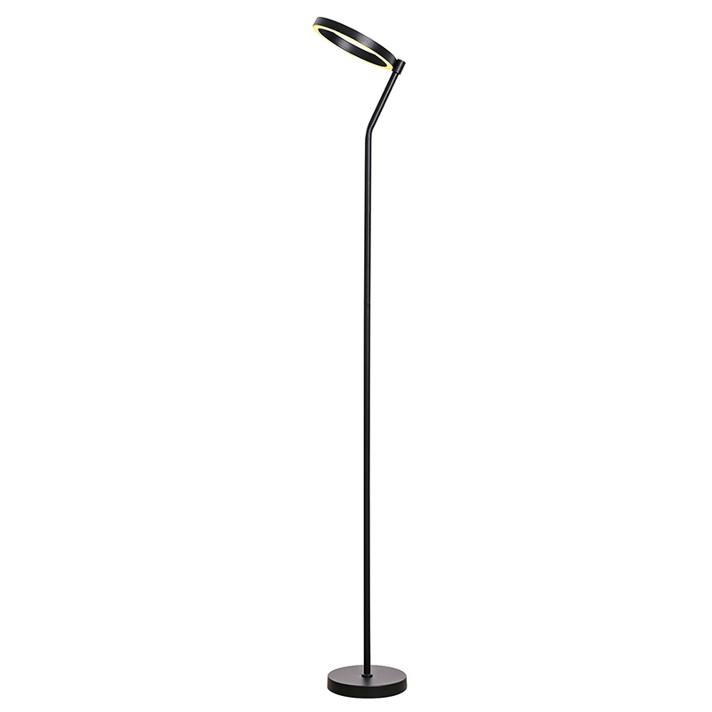 Moderne LED-vloerlamp met instelbare kleurtemperatuur en helderheid
