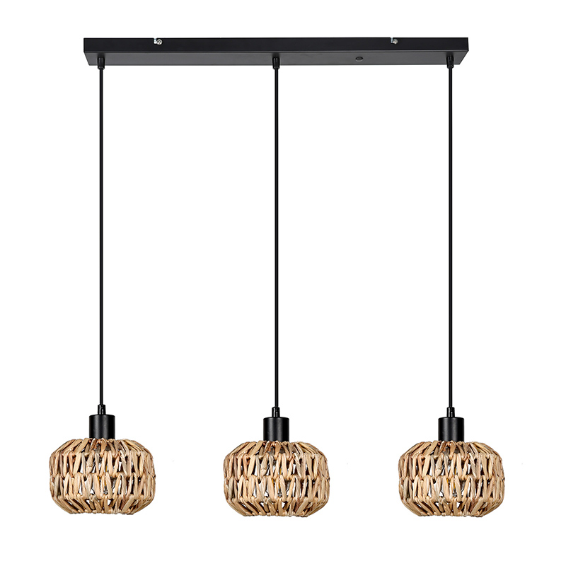 Nieuwe hanglamp met papiervlechtwerk