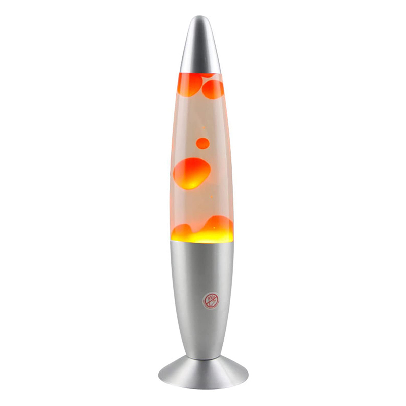 Oranje lavalamp