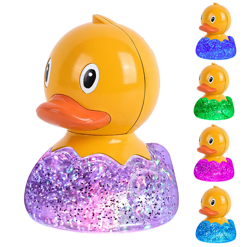 RGB Ducklamp met glittervloeistof