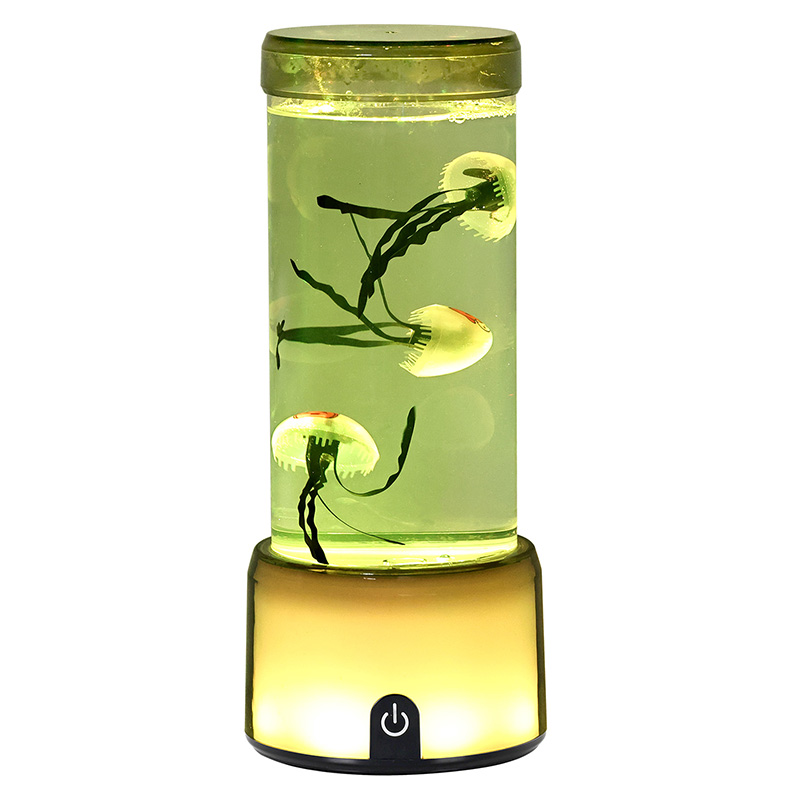 RGB LED zwarte kwallenlamp