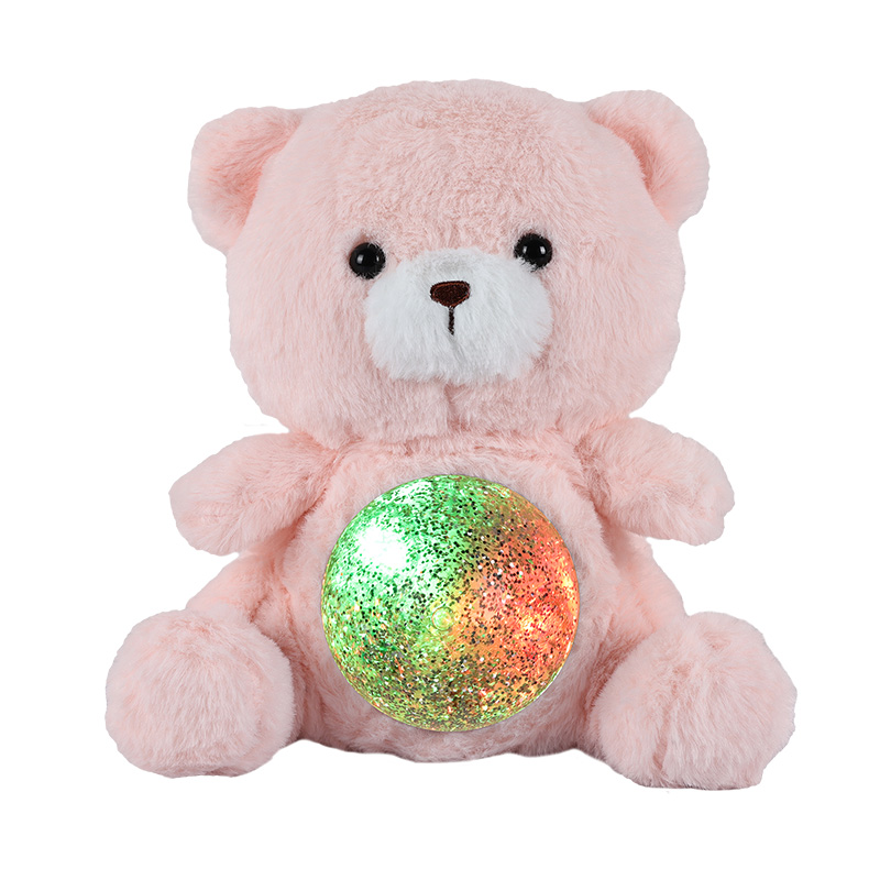 RGB Vloeibaar Glitter Nachtlampje Met Panda