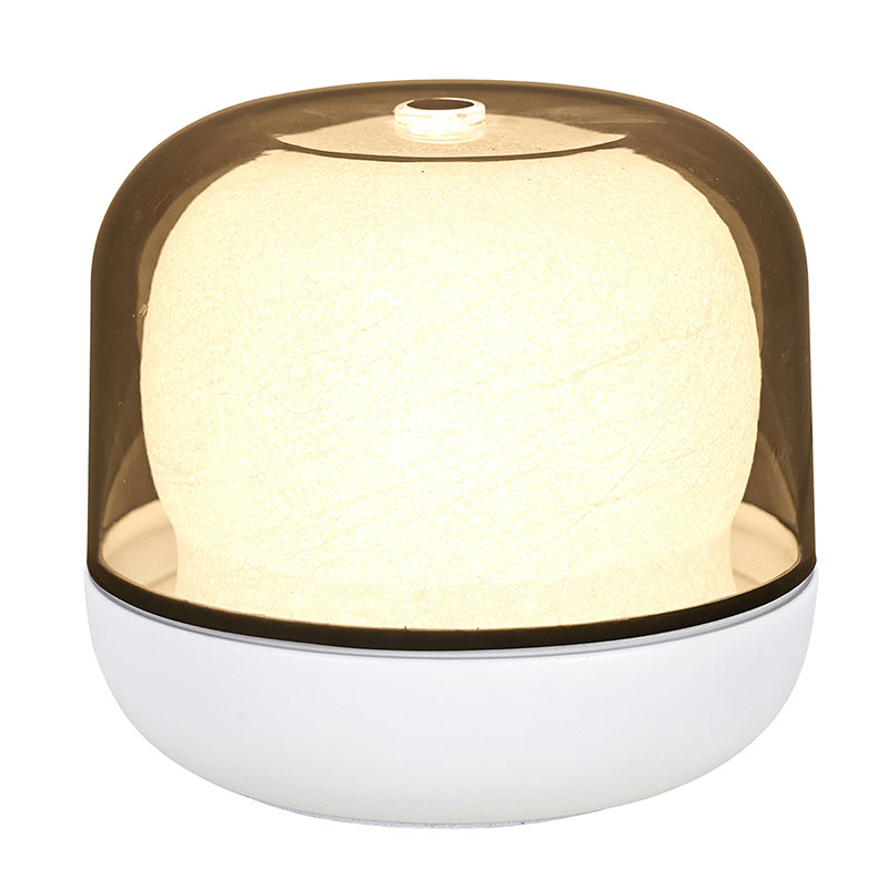 de elegante spiraalvormige RGB LED-bureaulamp