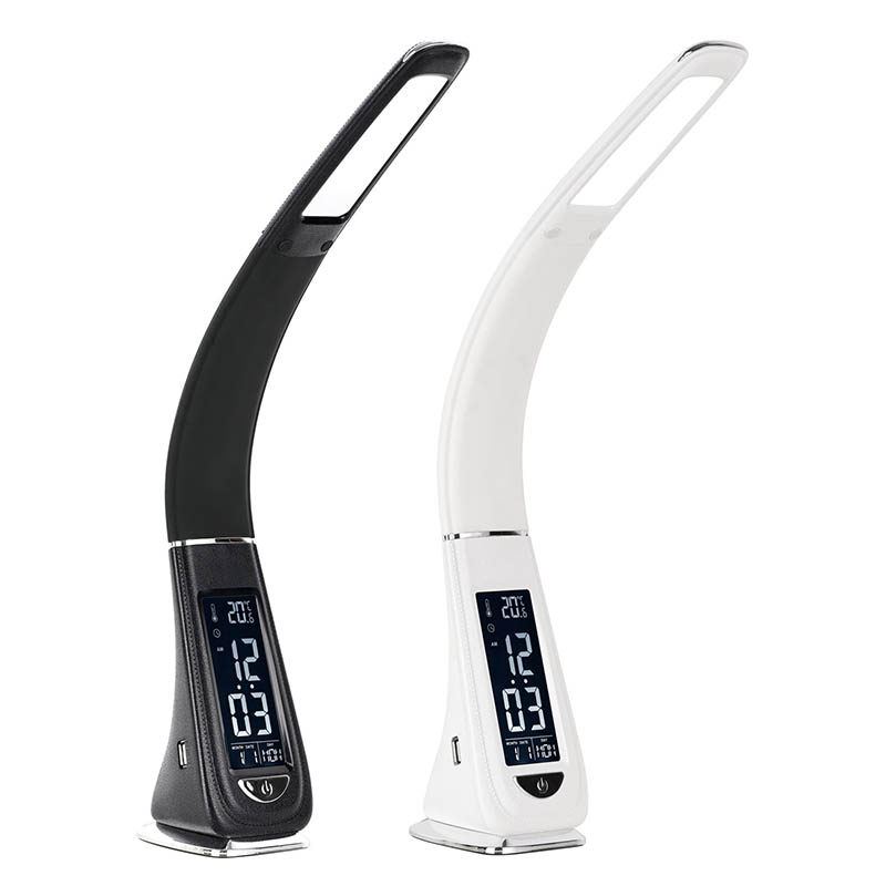 USB -poortlader LED -bureaulamp met veer