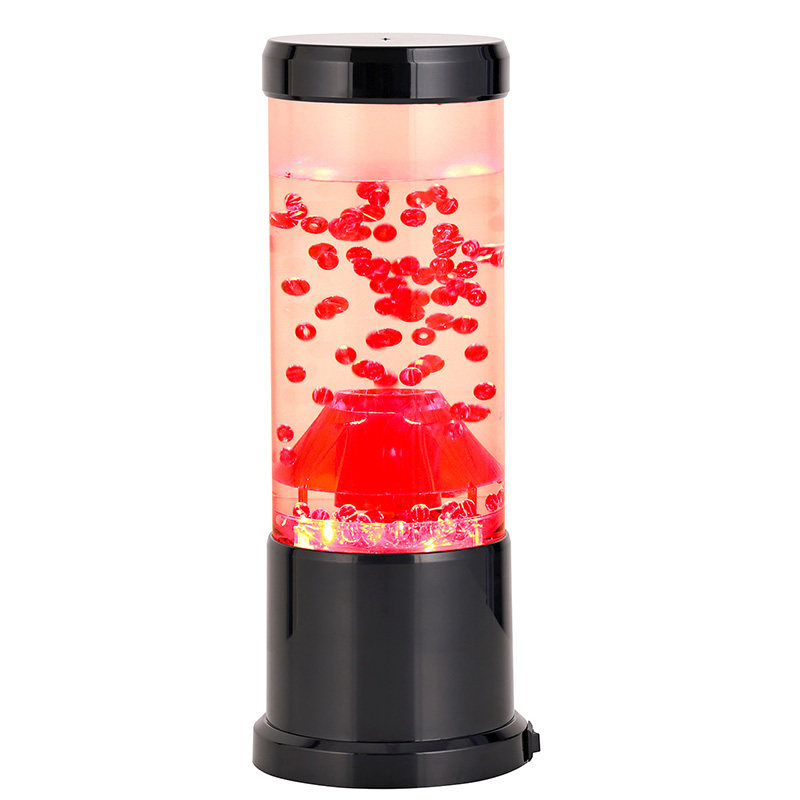 Op vulkaanuitbarsting geïnspireerd nachtlampje